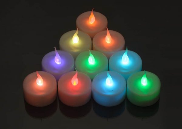 Colour Changing LED Tea Light SC3684CC