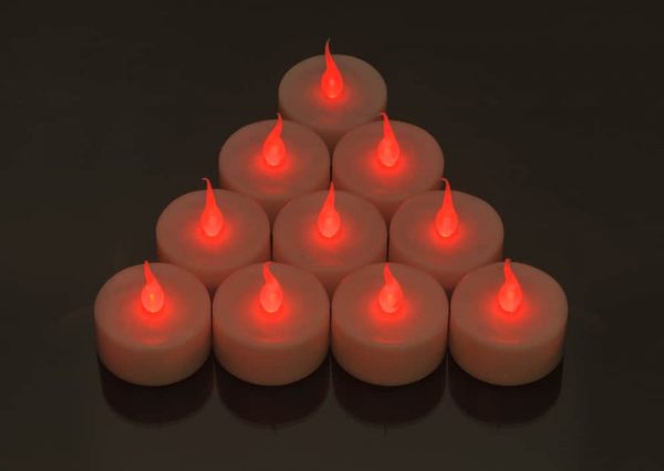 Red  LED Tea Light SC3684R