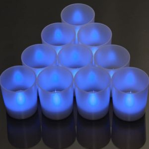 Blue Flame Party Lite Tea Light SC5610B