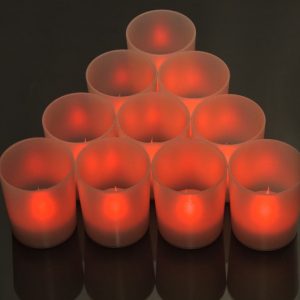Red Flame Party Lite Tea Light SC5610R