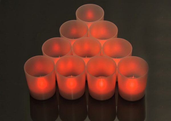 Red Flame Party Lite Tea Light SC5610R