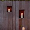 3.5" x 5" Ivory OUTDOOR Remote Control  Luminara  Candle (SLUMO355-I) - Image 2
