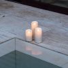 3.5" x 5" Ivory OUTDOOR Remote Control  Luminara  Candle (SLUMO355-I) - Image 3