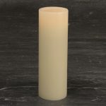 Battery operated Wax Candle 3 x 9 SC853