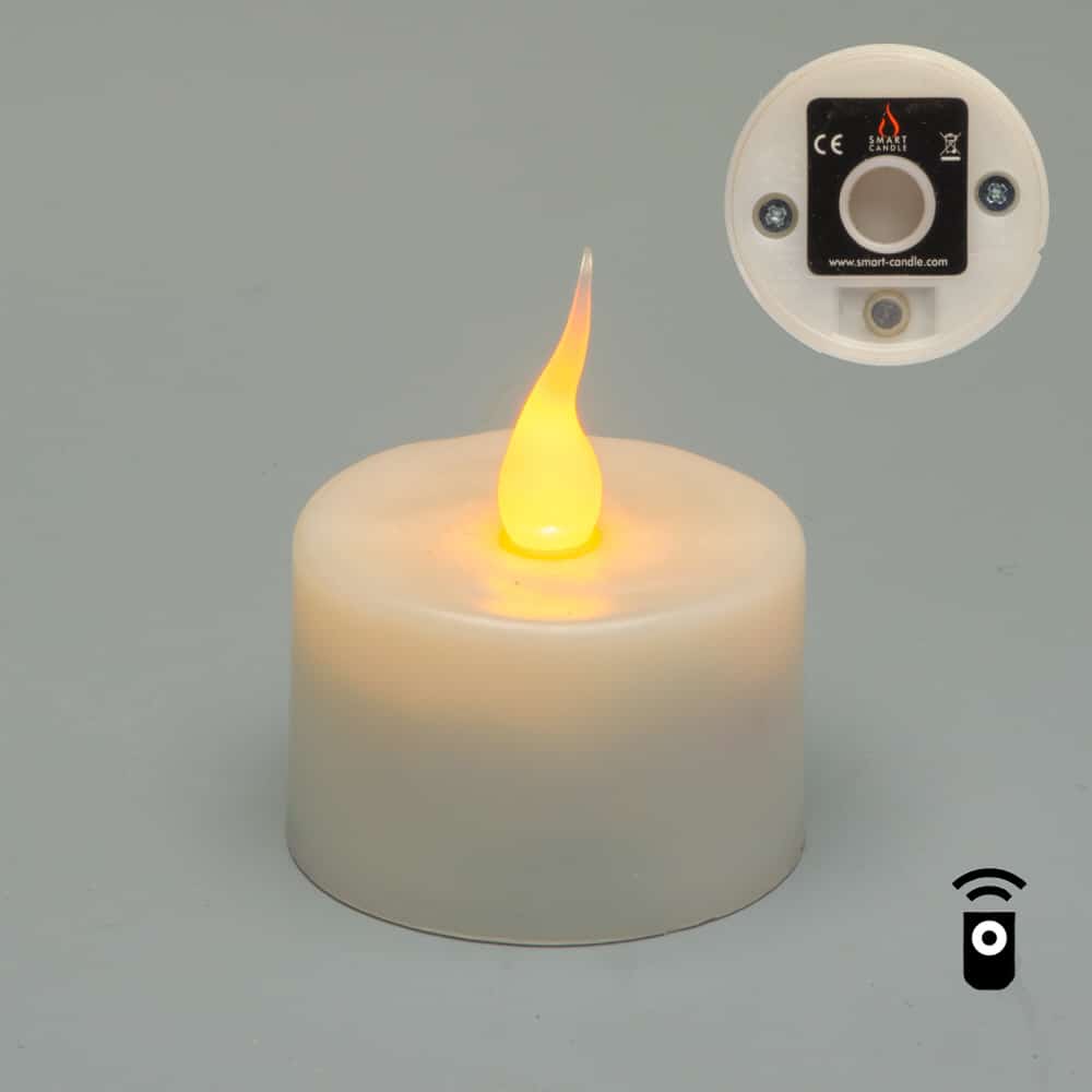 Induction Remote  Rechargeable  Tea Light 36 Set SC1590R-36