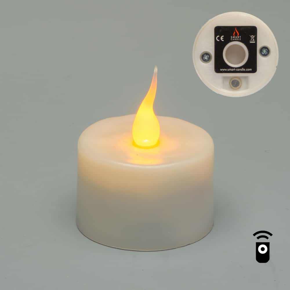 Induction Remote  Rechargeable  Tea Light 72 Set SC1590R-72