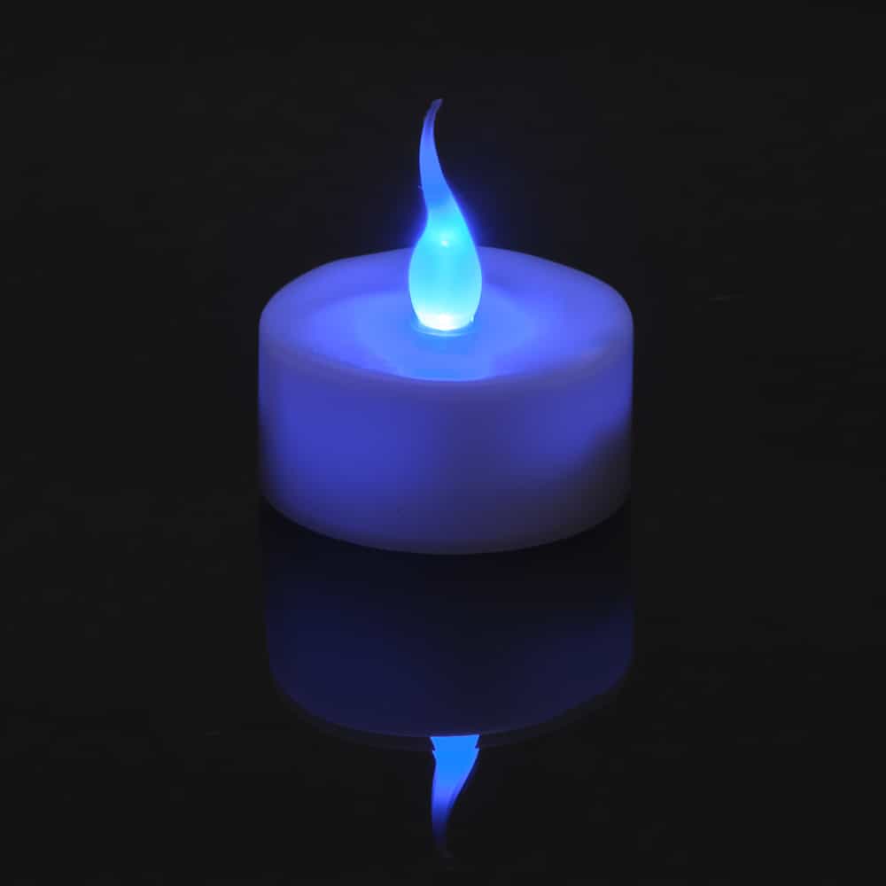 Blue Flame  LED Tea Light SC3684B