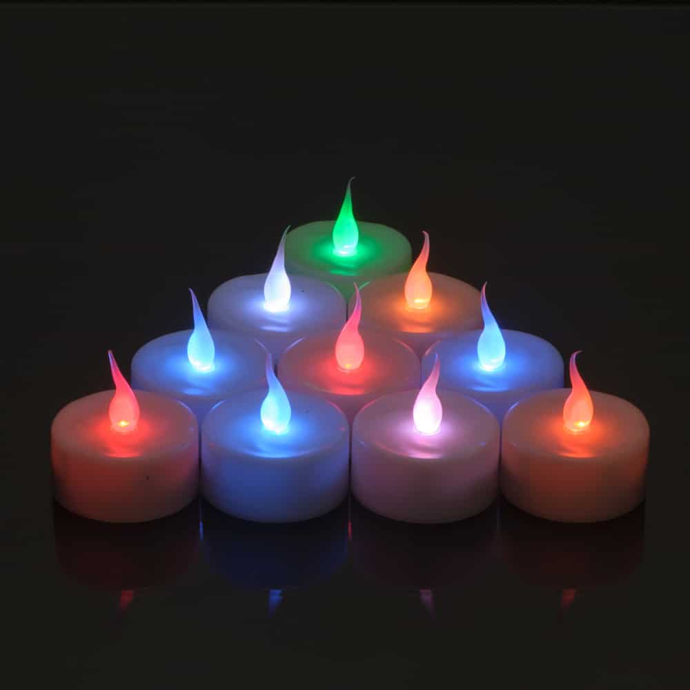 Light changing sale candle