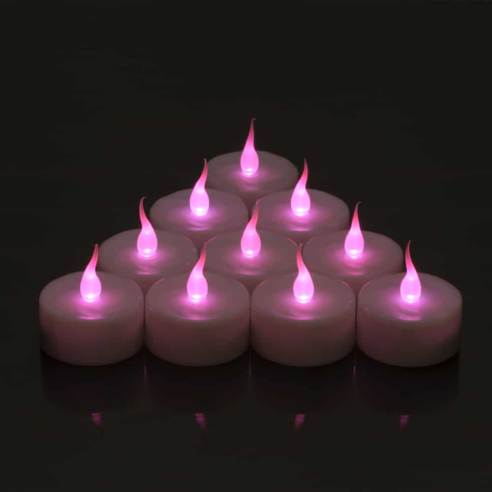SC3684-P Smart Candle Pink Tea Light