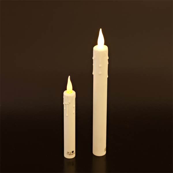 Short led taper candles hot sale
