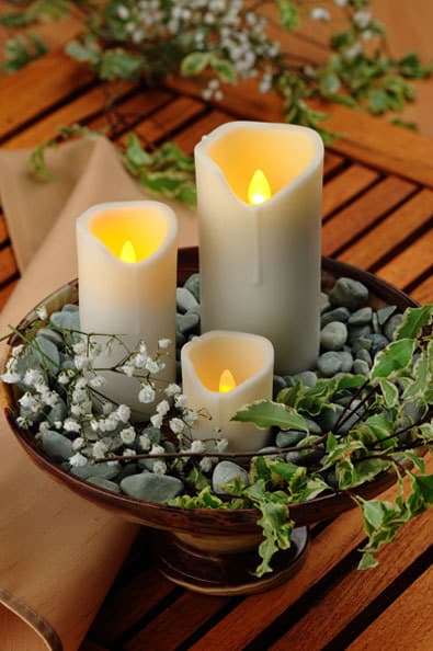 Meadium Heavy Duty Imitation Wax Outdoor Pillar SC820S