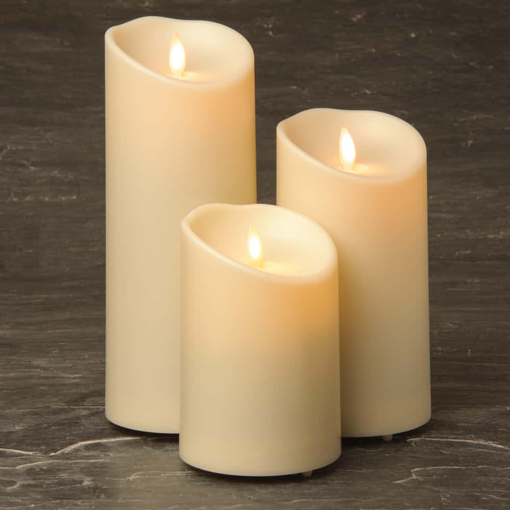 3.5" x 9" Outdoor Candle SLUMO359-I