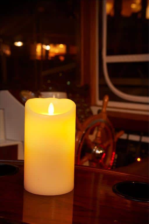 Luminara Ivory 4"  10cm LED Candle Set SLUM4-SET