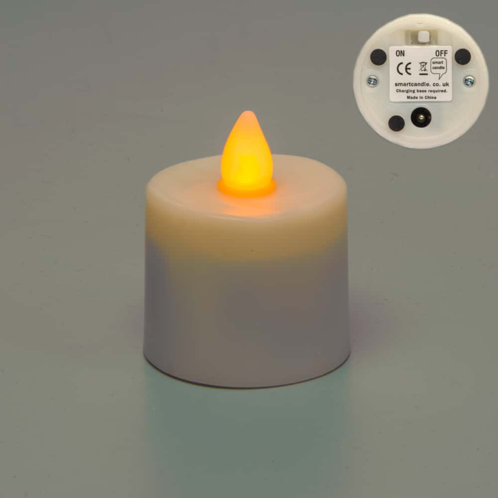 Rechargeable Amber Candle SC2111A