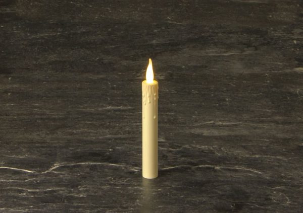 5.5" Mini Battery operated Taper Candle SC3741WW