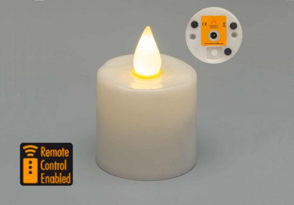 Gen 3 Warm White Flame Rechargeable Candle SC1109WW