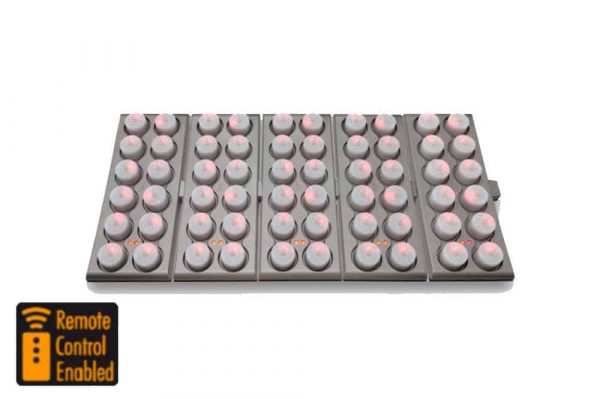 60-Set Evolution Rechargeable Tea Light Candle System (SC1590R-60)