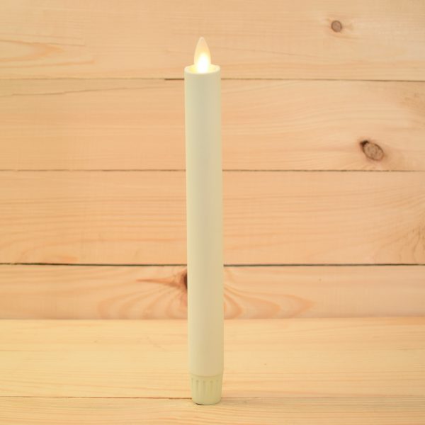 Luminara 10" Ivory Taper Candle (SLUM2713)