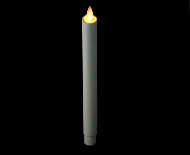 Luminara 10 Inch Taper Battery LED Candle