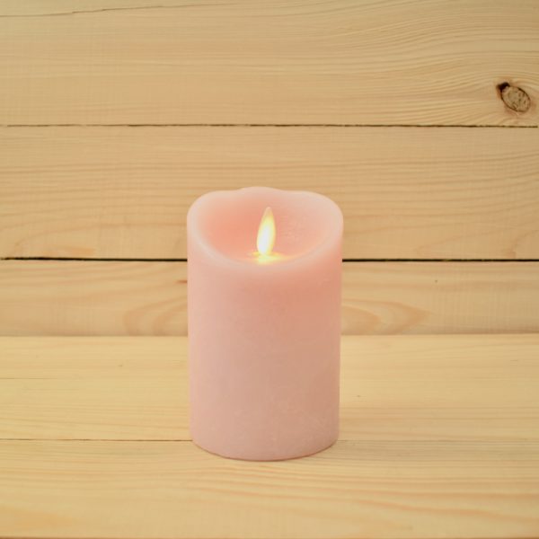 3" x 5" Pink Luminara Candle - IR (SC081312-13)