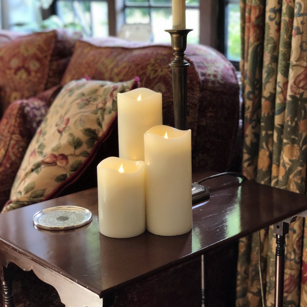 LB2 Luminara Replacement D Cell Battery Door Smart Candle