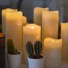 Set of 3 Smart Flame Moving Flame IR Wax Candles FREE REMOTE - SF3-SET - Image 4