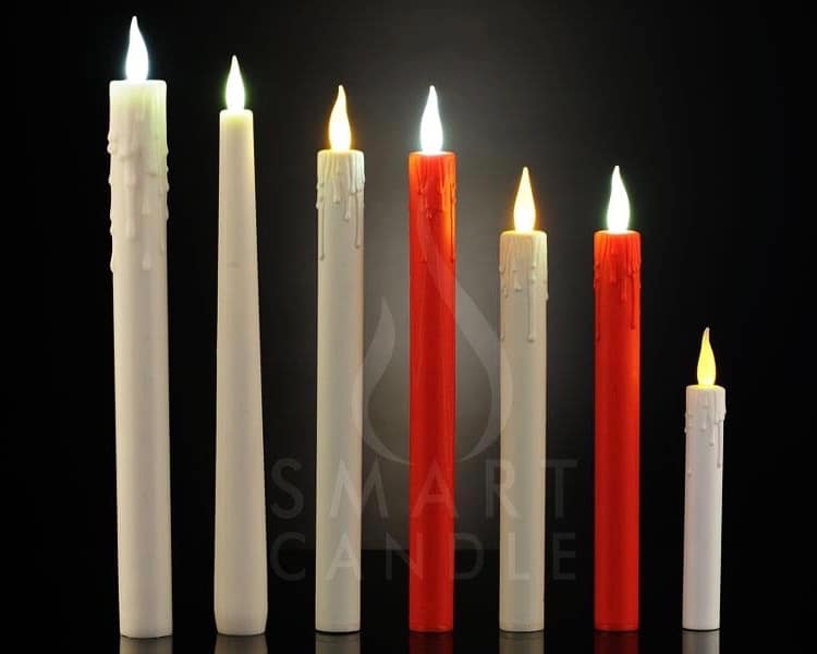 Battery LED Taper Candles