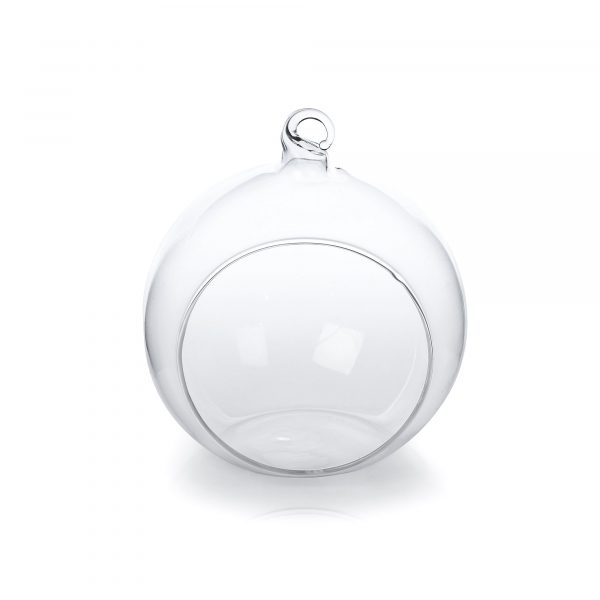 Hanging Glass Tea Light Holder (SCH653)