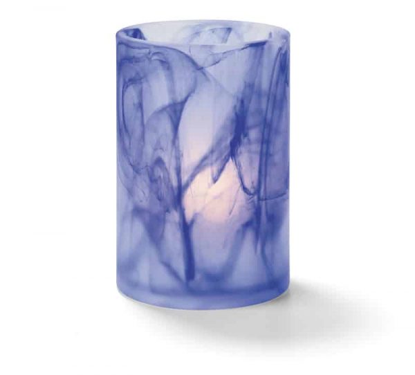Blue Wysp Cylinder Candle Holder (44017DB)