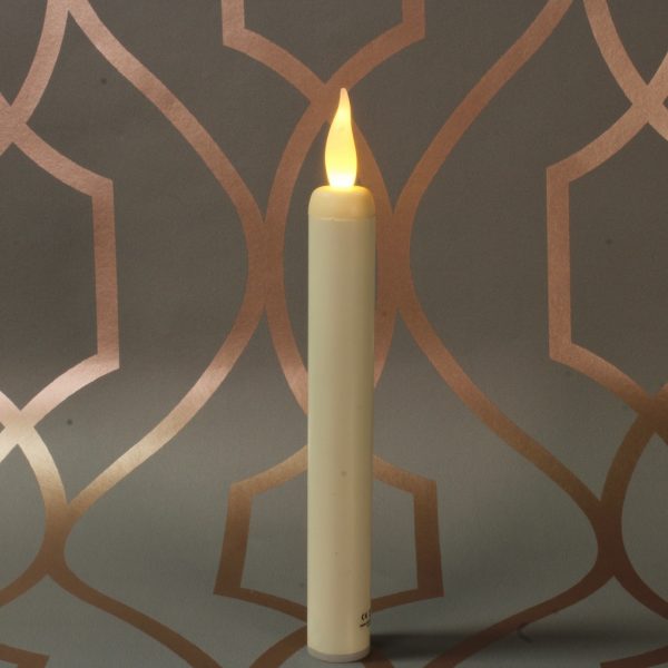 12 Set - Rechargeable 7" Taper Candle System (SC1713) - Image 2