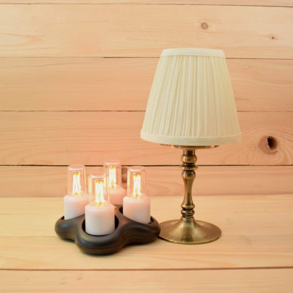4 Set - Rechargeable Mini Smart Lamps + 4 Table Lamps (SC5488-4+TL)