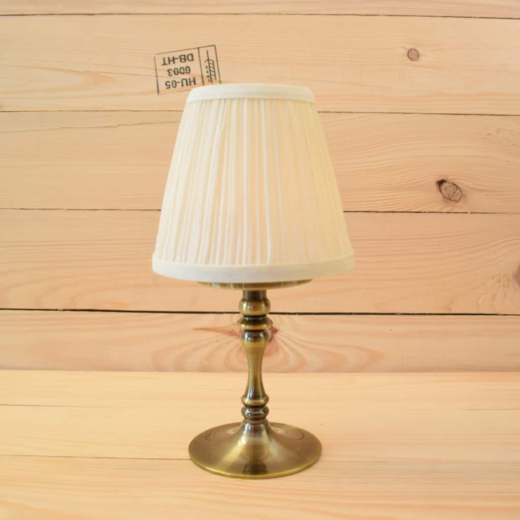 Classic Antique Brass Table Lamp Base, Antique Vintage Table Lights