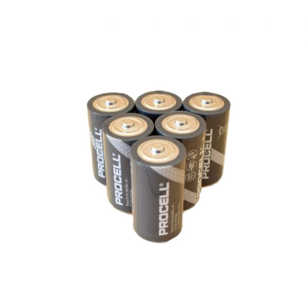 LR14/C-Cell Alkaline Batteries - Pack of 6 (SC14A-6)
